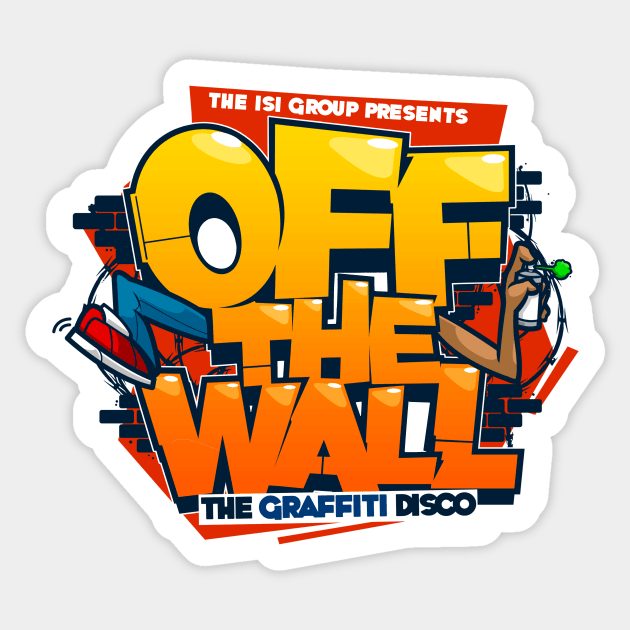 Off The Wall Sticker by isi group